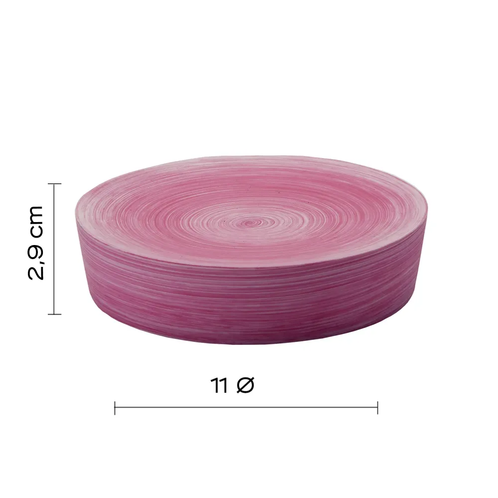 Gedy Sole series countertop soap dish - Dieppaars