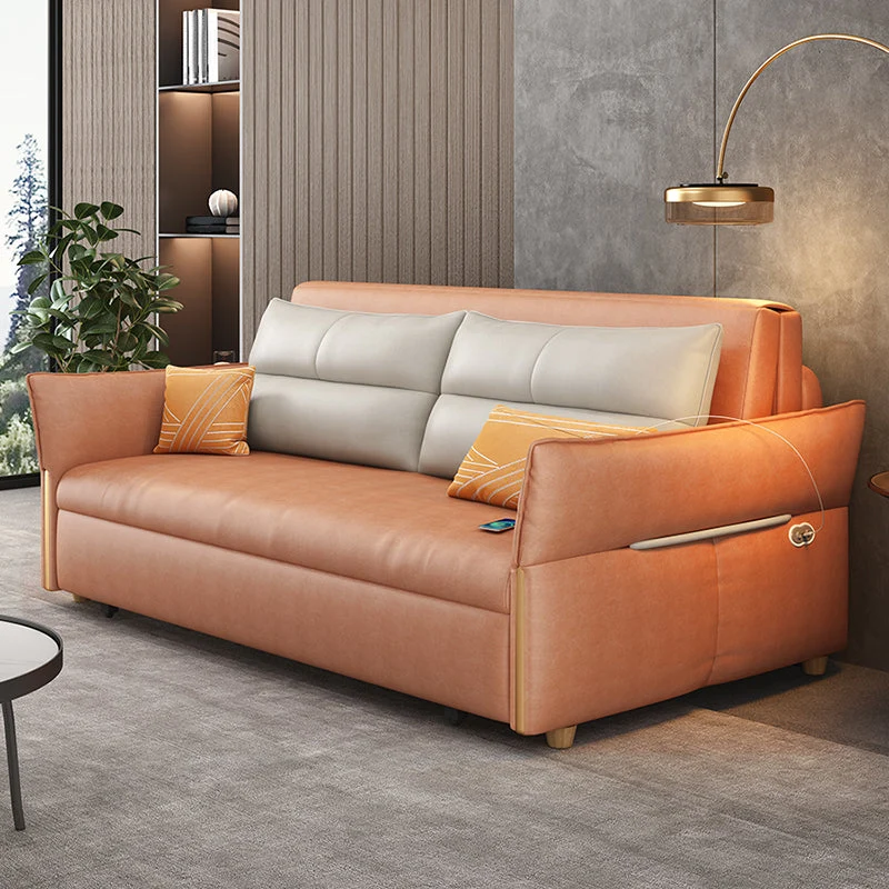 Living Room Futon Sleeper Sofa Bed Eigentijds Style Convertible Sofas - Perfecte Pasvorm 39l