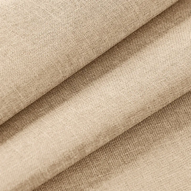 Loose Back 29.52" D x 29.92" H Sofa Slipcovered Massief hout Linen Sofa 55