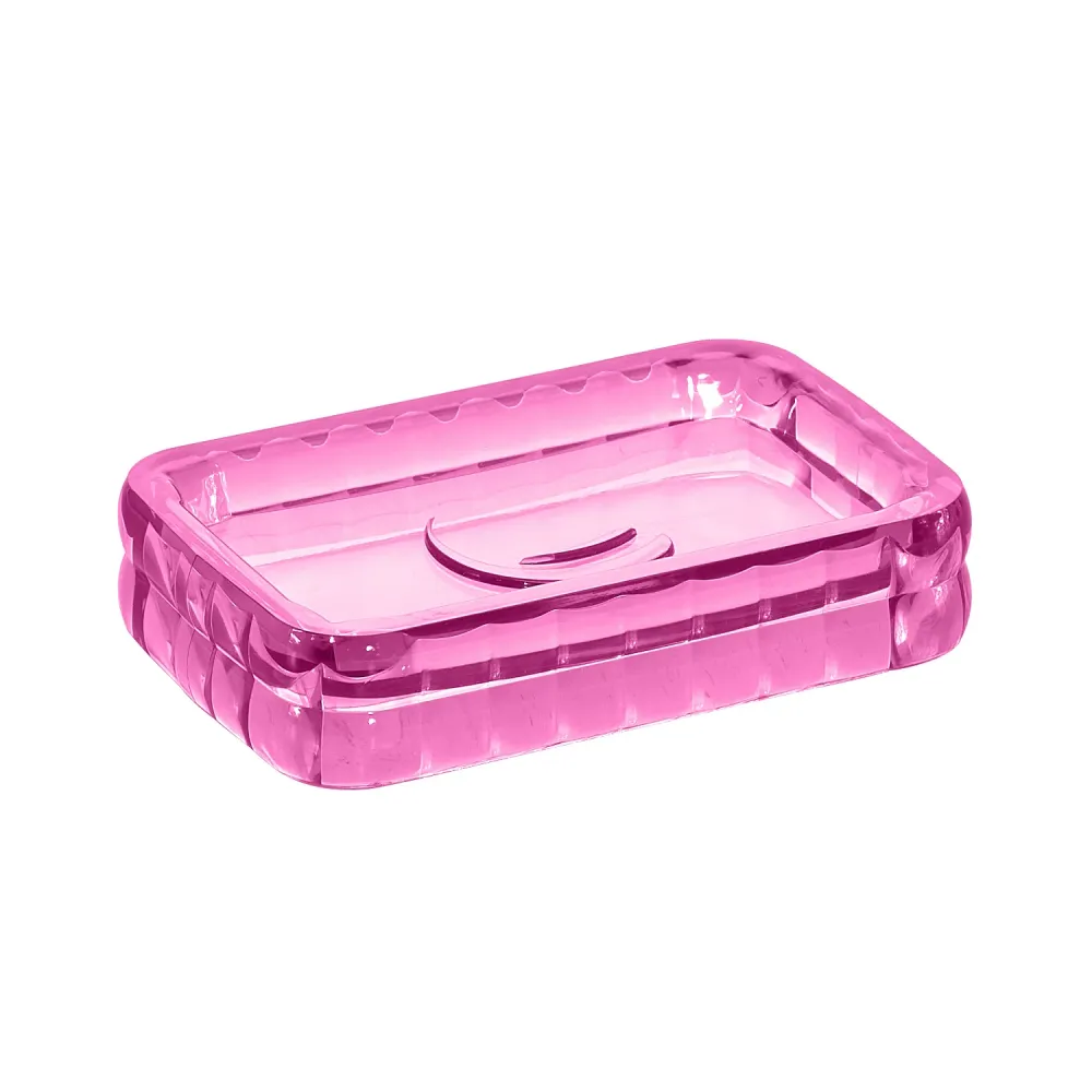 Ronde vorm Gedy Glady series countertop soap dish - Fuchsia