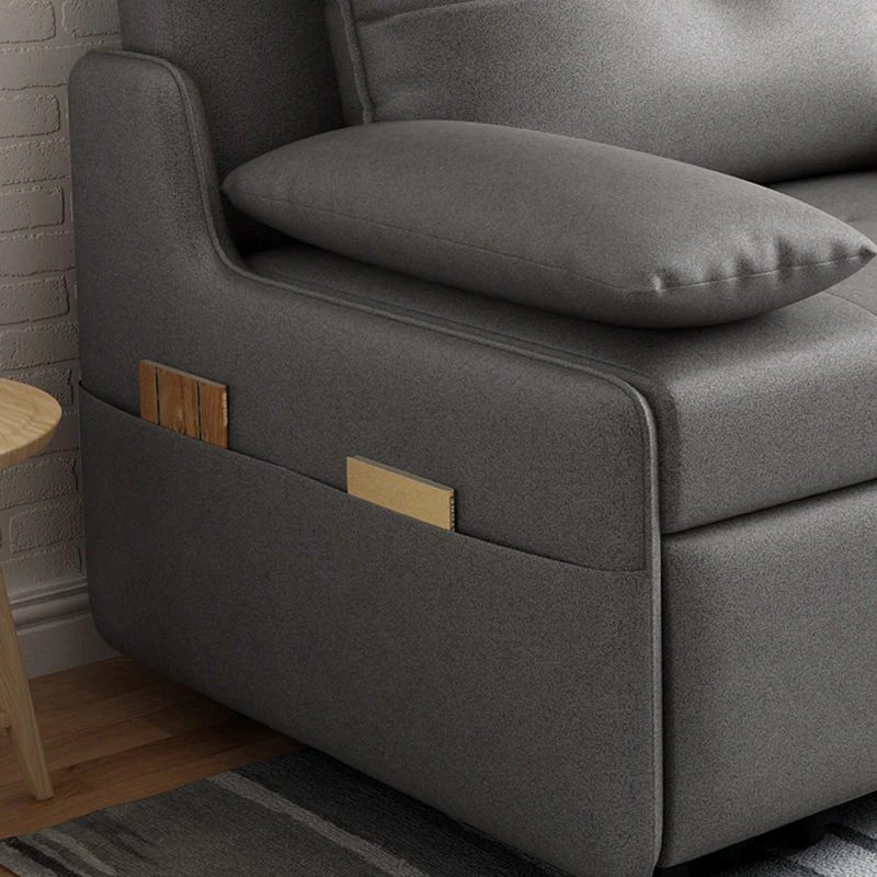 33" Spacieux Scandinavian Sleeper Sofa Futon Foldable Sleeper Sofa Machine wasbaar op 30°C 35l
