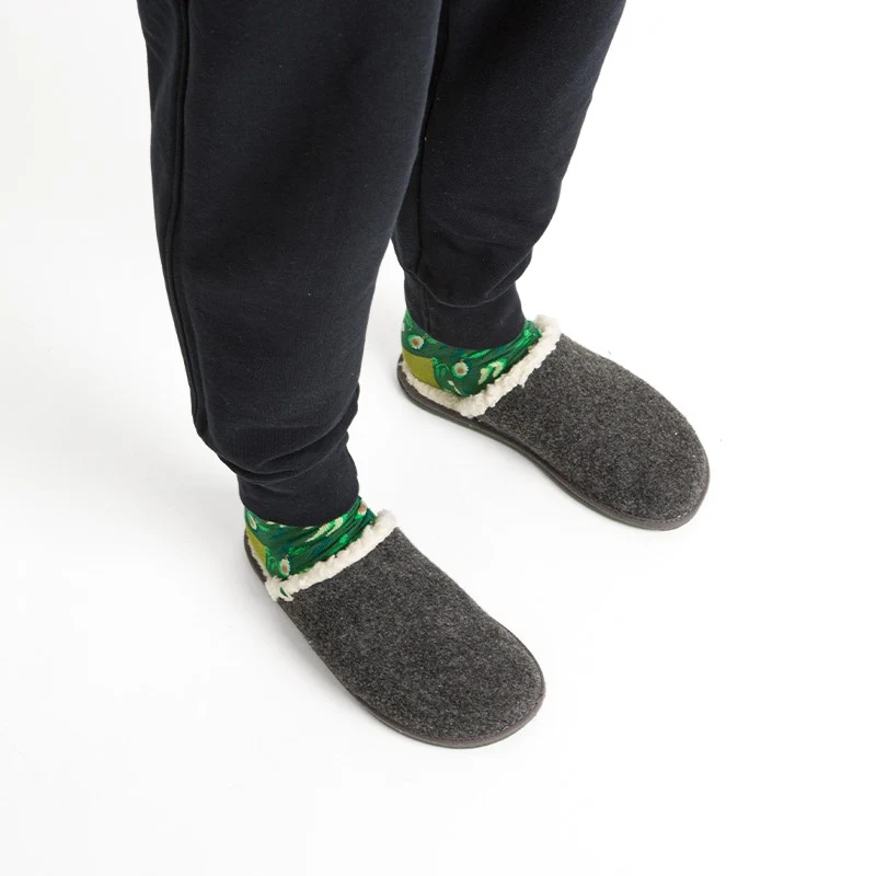 Vegan home slipper grijs SAW002 40