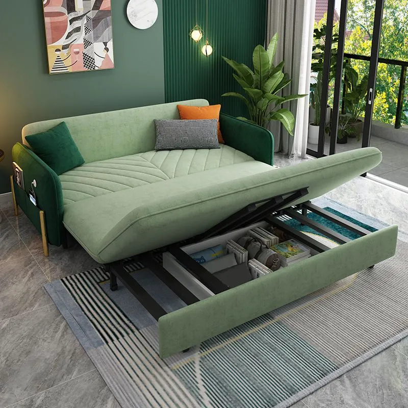 31" Wide Glam Futon Sofa Bed Appelgroen Futon Sleeper Sofa Storage 47l
