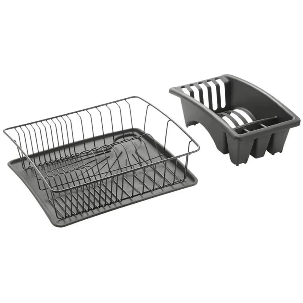 Metaltex Afdruiprek Aquatex Plus Lava zwart