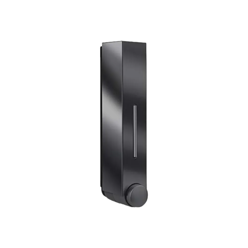 Zeepdispenser Wandmontage - 1 Reservoir - Zwart - Zeepdispenser Douche - Zeepdispenser Hangend - Zeeppompje Hangend - Zeep...