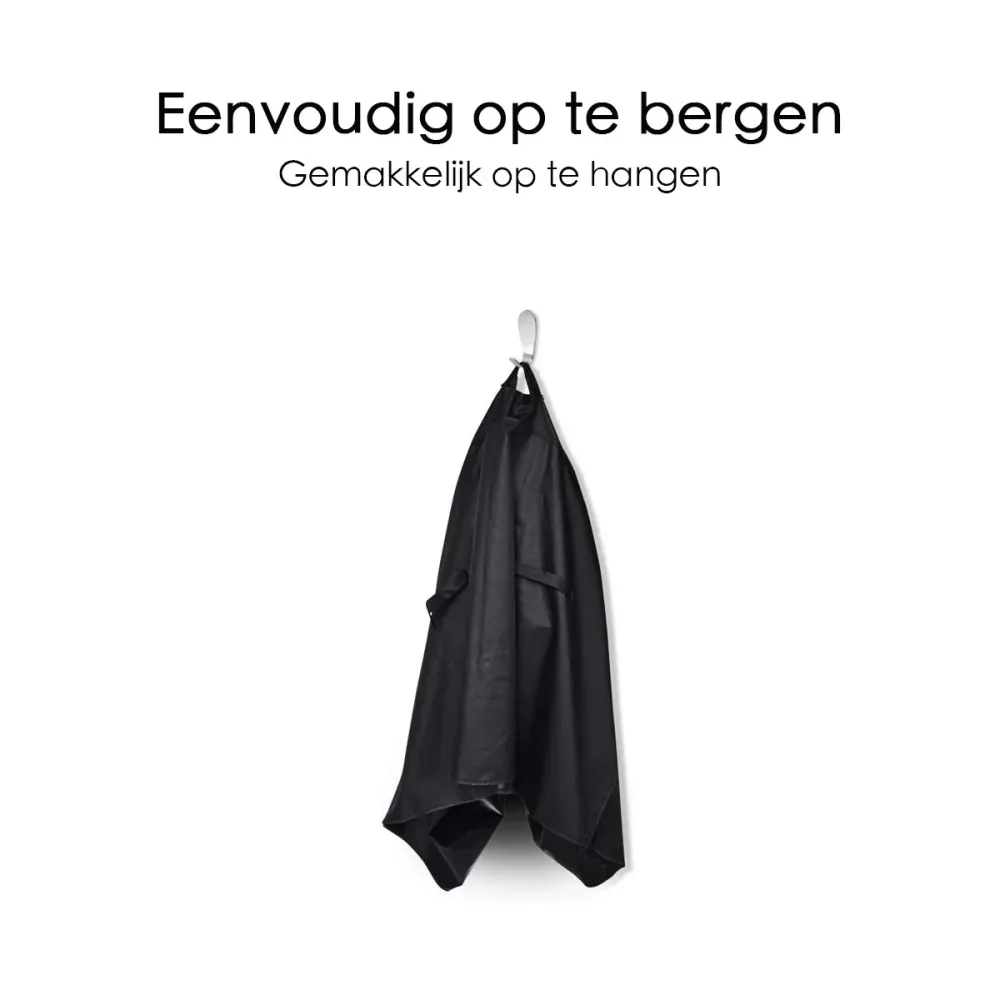 BBQ hoes - Waterproof - Verstelbaar - 147 x 61 x 122 cm - Zwart - Barbecue Hoes