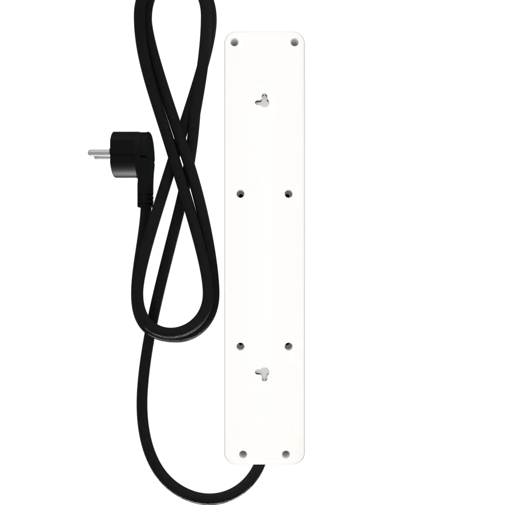 Calex Slimme Stekkerdoos – Wifi Stekkerblok met 4 Stopcontacten, USB-C Snelladen & Energie Monitoring – Smart Plug - Werkt...