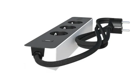 Calex Slimme Stekkerdoos – Wifi Stekkerblok met 4 Stopcontacten, USB-C Snelladen & Energie Monitoring – Smart Plug - Werkt...