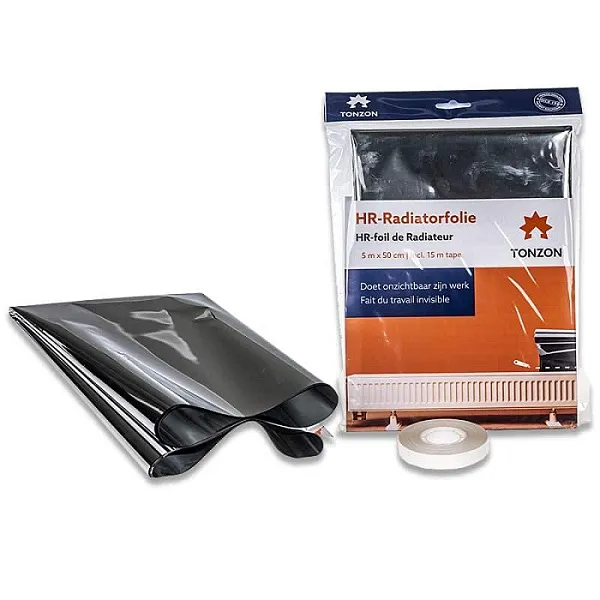 TONZON HR-Radiatorfolie inclusief tape - diverse afmetingen WoonWijzerWebshop