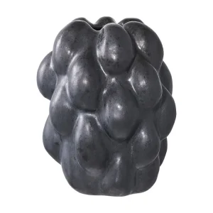 Decoratieve Vaas Roma, Zwart, 14x15x19 cm, EPIKASA