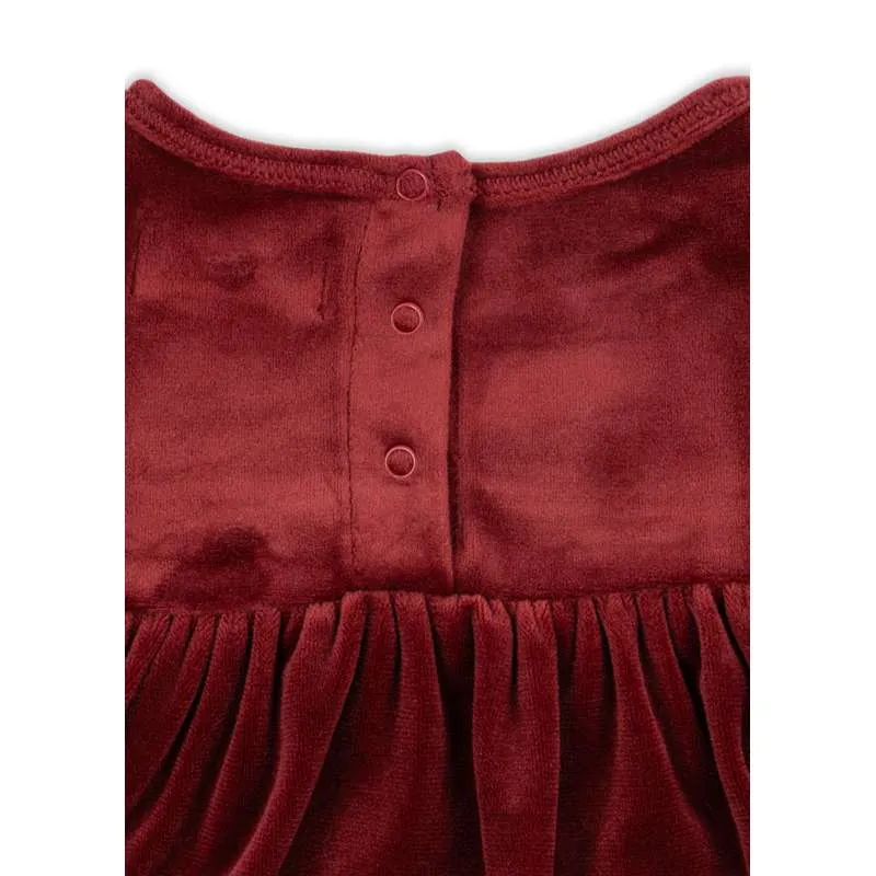 Konges Sløjd Jingle Romper Jurk - GRS - Rode Dahlia
