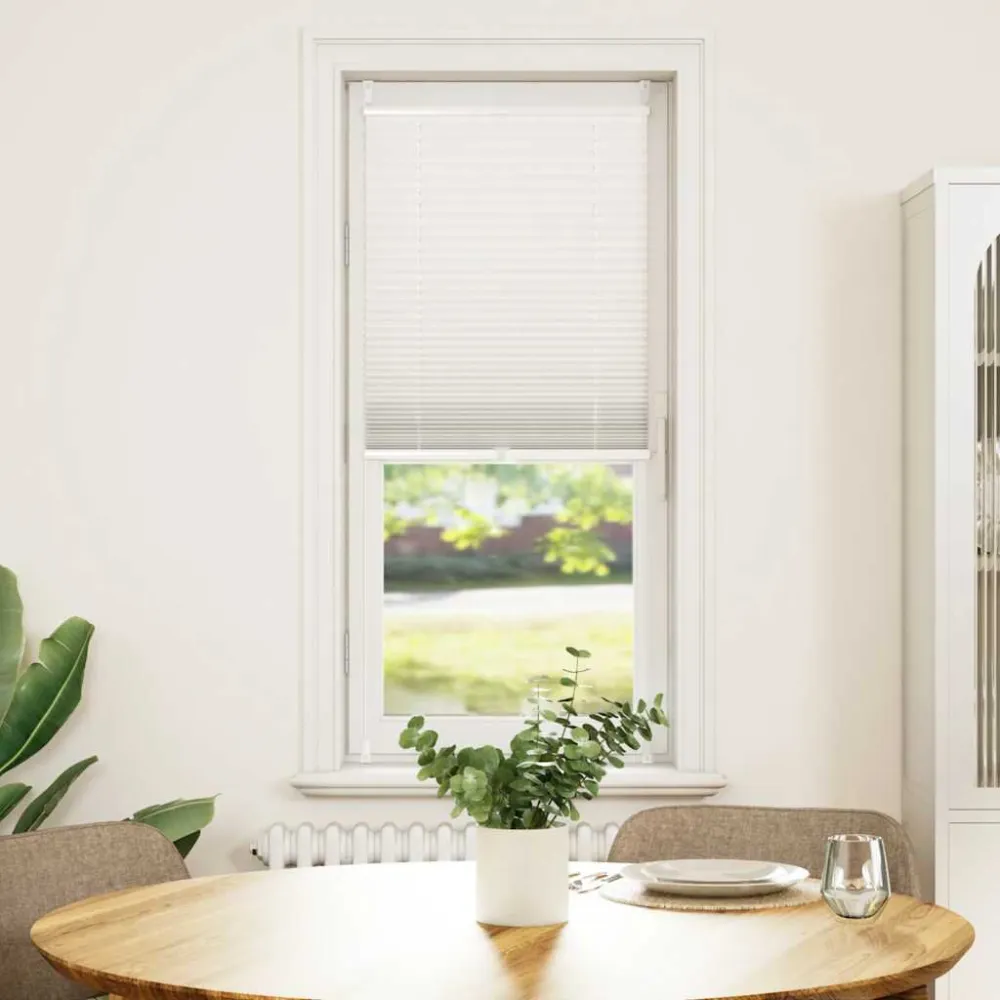 Plisséjaloezie 40x100 cm wit