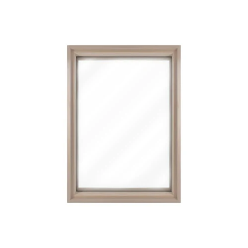Prosaunas Framed Dual Pane Sauna Window – Hemlock 25-5/8" x 37-5/8" Clear Tempered Glazen
