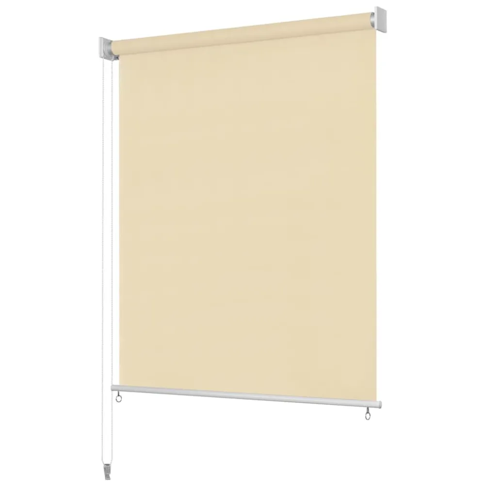 Rolgordijn voor buiten 220x140 cm crème