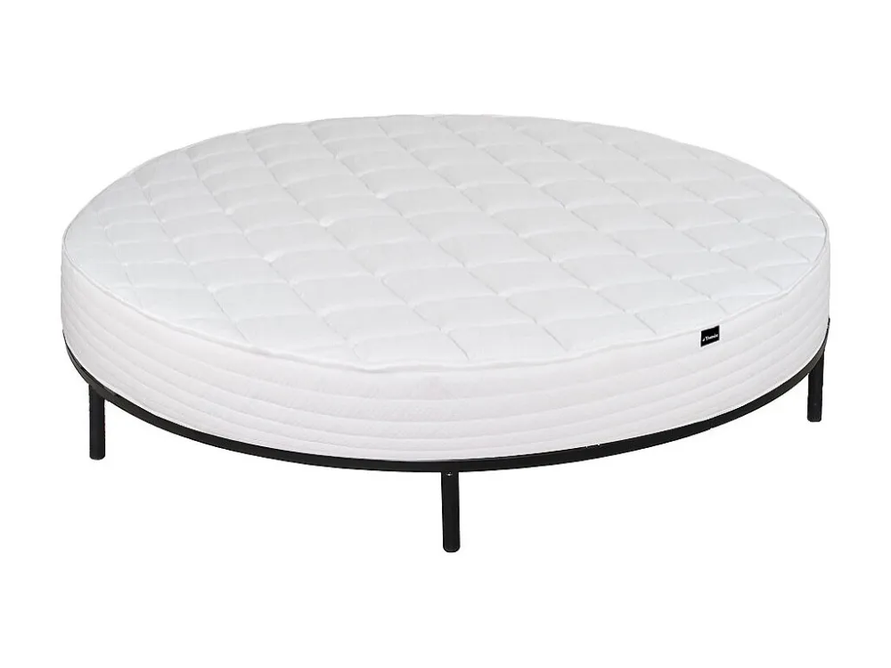 Set bedbodem en rond matras ROMA van DREAMEA PLAY - 220 x 220 cm