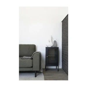 Vitrine de Salon Dalby, Noir, 35x38x70 cm, EPIKASA