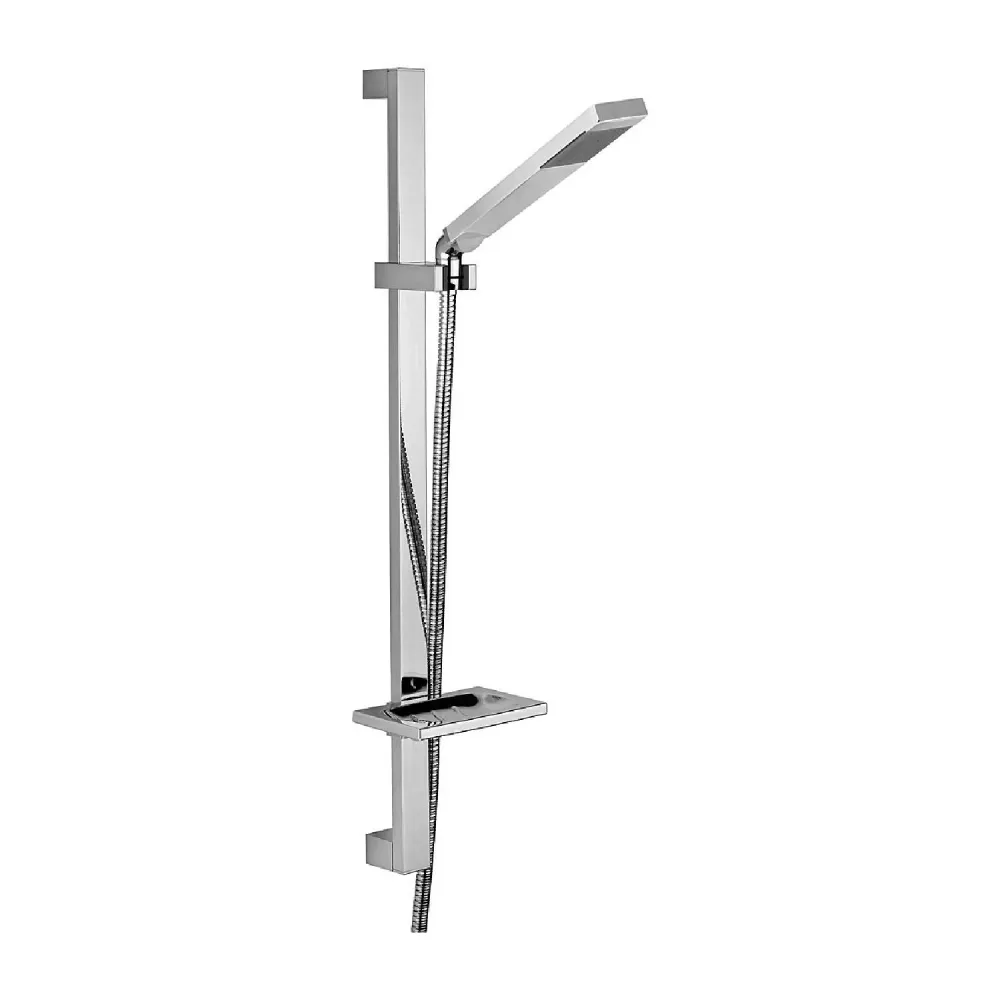 Sfeerlicht Sliding shower set Level soap holder and external Neigbaar Paffoni shower mixer