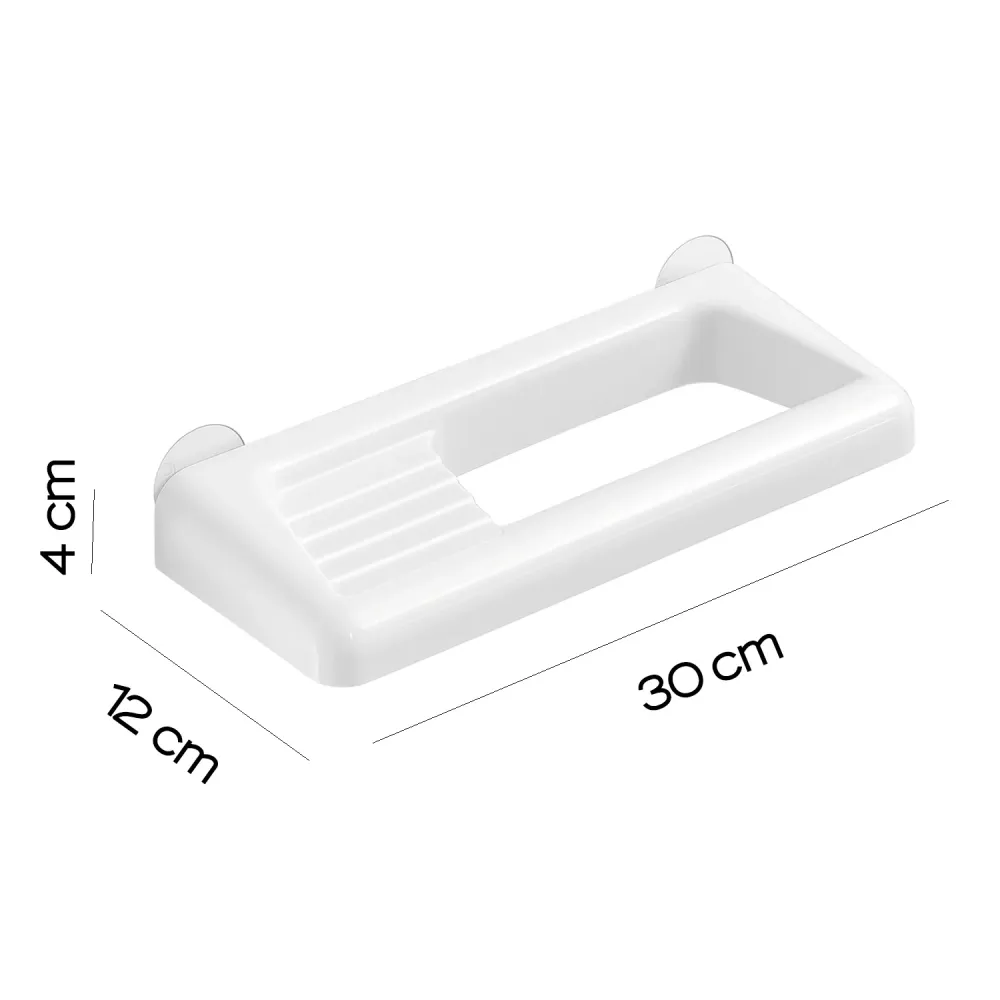 Soap dish and towel holder set Gedy Junior series - Sneeuwwit