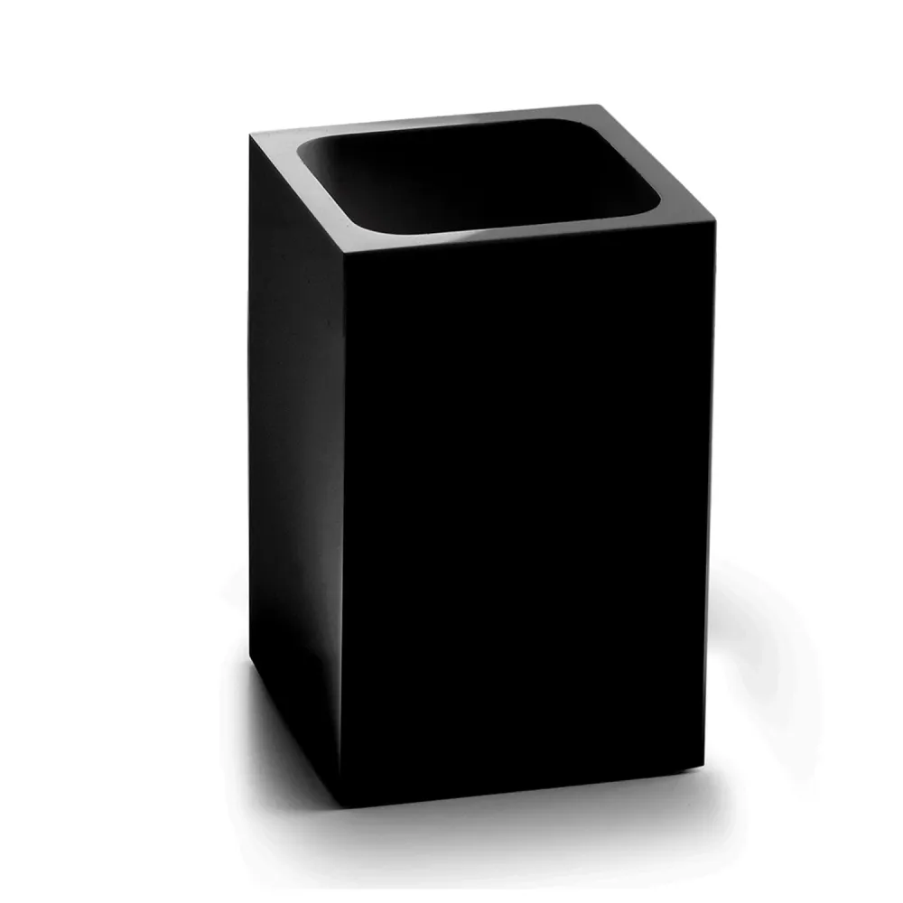 Brush holder resin and sand Gedy Sofia series - Ravenzwart