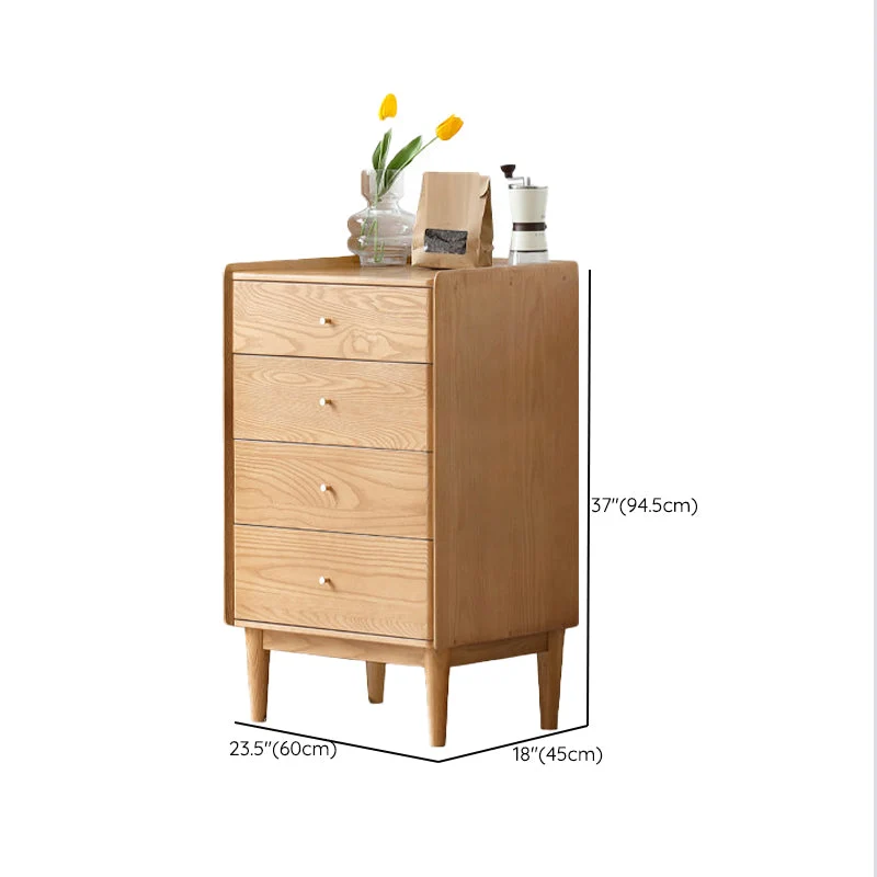Classic Glam Storage Chest Dresser Uni Wood Dresser Drawers 24l