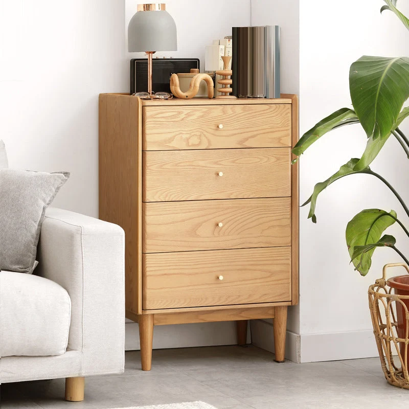 Classic Glam Storage Chest Dresser Uni Wood Dresser Drawers 24l