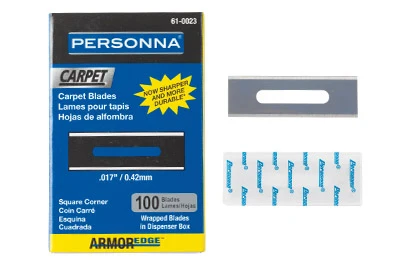 Crain No. 309C Voor zwaar gebruik Square Edge Slotted Razors