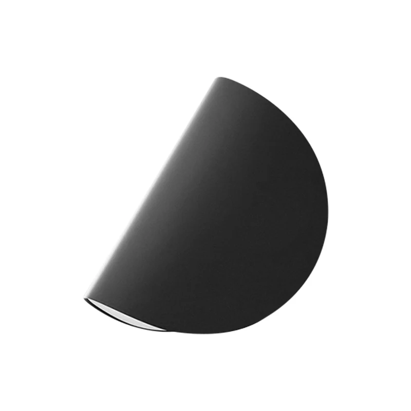Eenvoudig LED Wall Lamp Sconce Folded Wall Mount Light Fixture Metal Shade Living Room White