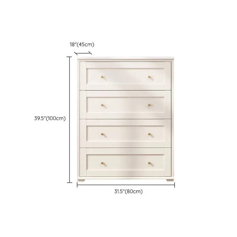 Glam Parelmoer Chest Bedroom Solid Wood Storage Chest Drawers