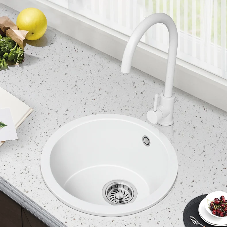 Ivoor Single Bowl Kitchen Sink Drain Strainer Kit 1 Holes Sink 12