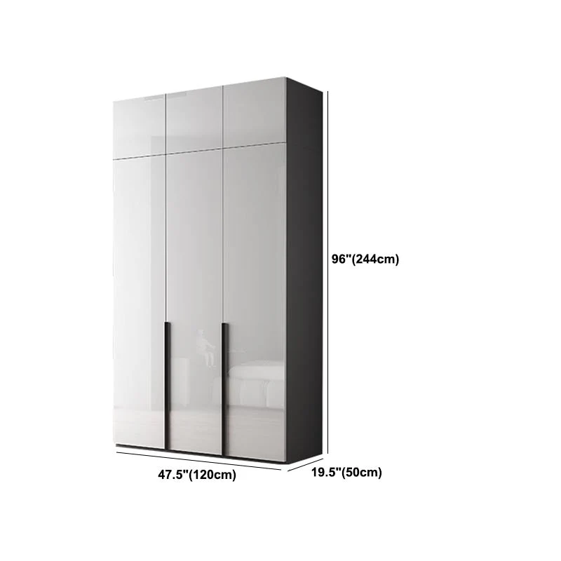 Modern Houtsoort Wardrobe Soft Close Drawer Wardrobe Closet Bedroom 23