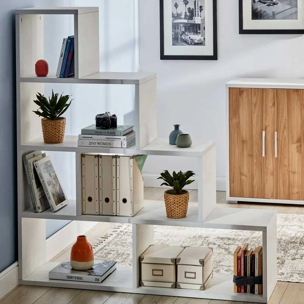 Scala Bookshelf H144 X L150 4 levels Ivoor Oxide finish Sarmog