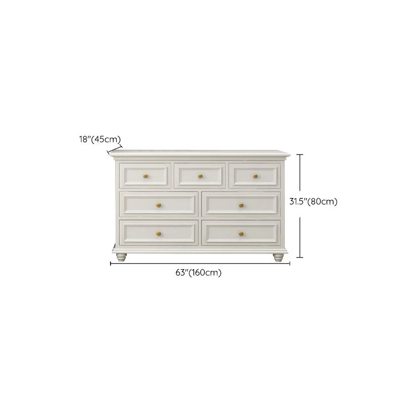 Solid Wood Storage Chest Dresser Tijdloos Glam Chest Drawers 31