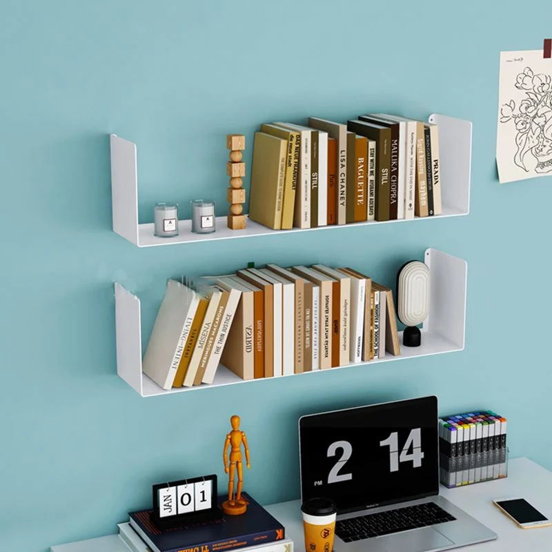 Urban Wall Unit Metalen Bookshelf Closed Back Shelf Living Room 16l