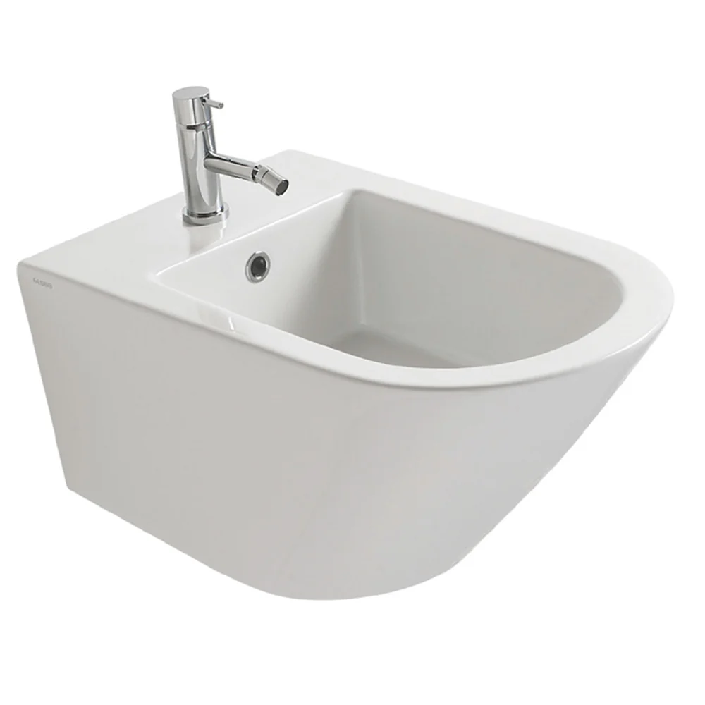Wall-Hung Sanitary Ware Without Flange Keramiek Globo Forty3 57 WC + BIDET + SOFT CLOSE SEAT