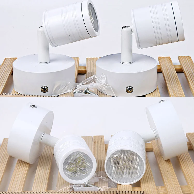 White Cylinder Wall Sconce Lamp Simple Style LED Metaal Wall Lighting Fixture Warm/White Light Bedside White