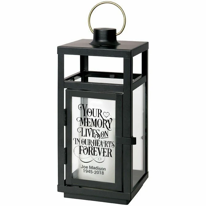 Your Memory Lives On Koolzwart Lantern LED Candle