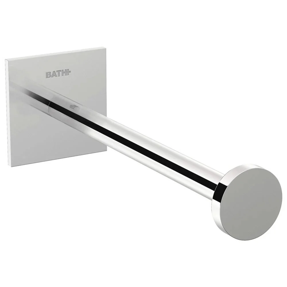 Roll holder to stick chromed messing from 'Stick' collection Cosmic - cm 4.5x14.4x4.5