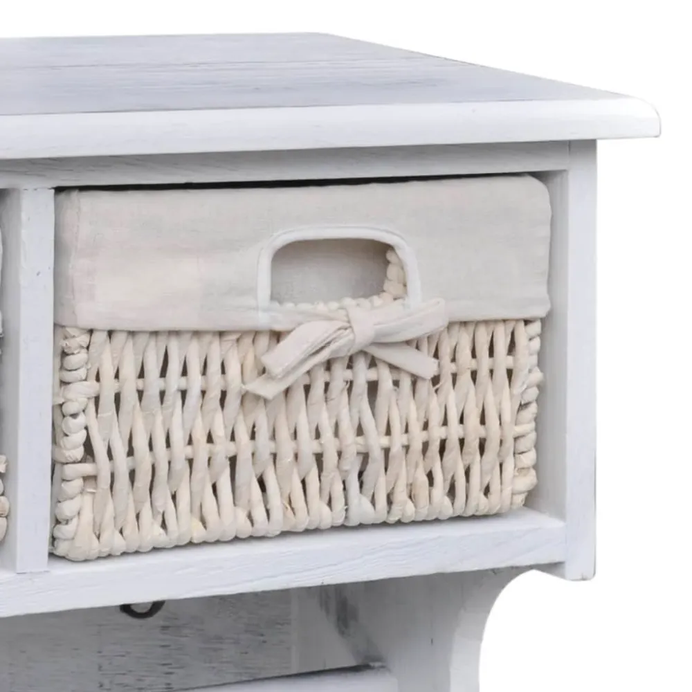 Cabino Wall Shelf | PAULONIA met Hoedenhanger | Vintage Stijl
