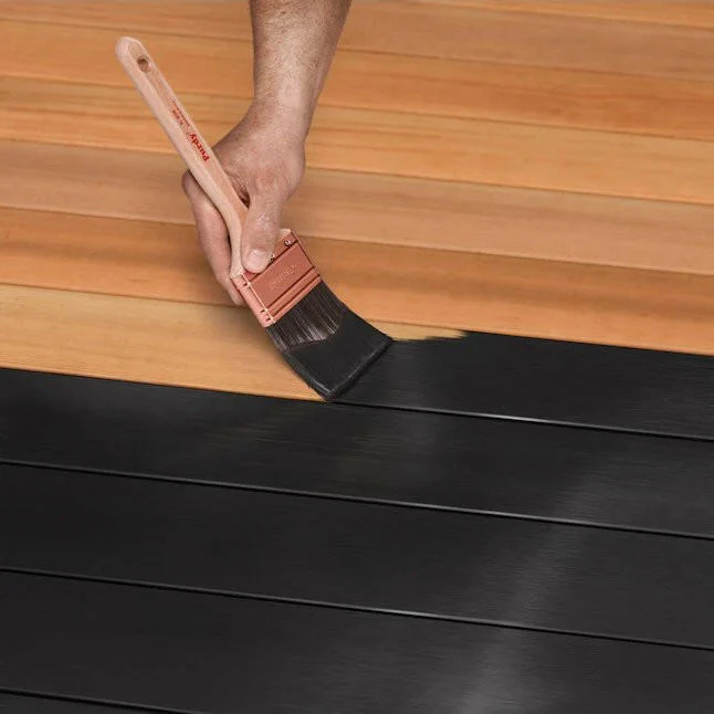 Console Cabot Black Stevig Exterior Wood Stain and Sealer (1-Gallon)