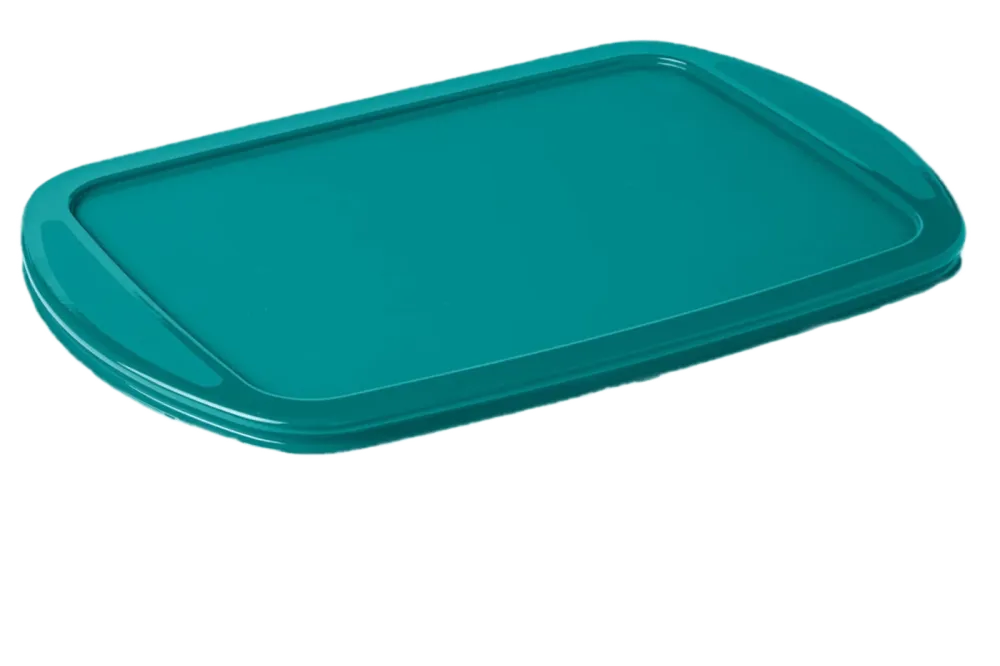 Cook&Store - Rectangular spare lid peacock mosgroen