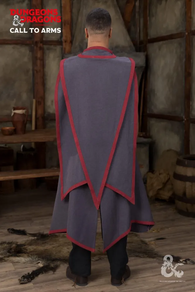 Dungeons & Dragons Sorcerer Cape Gray/Red met Spiegel en Opbergvak | 120cm Breed S