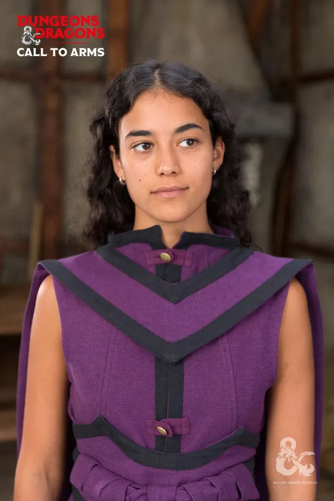 Dungeons & Dragons Sorcerer Cape Purple/Black Donker Eiken | Robuust S