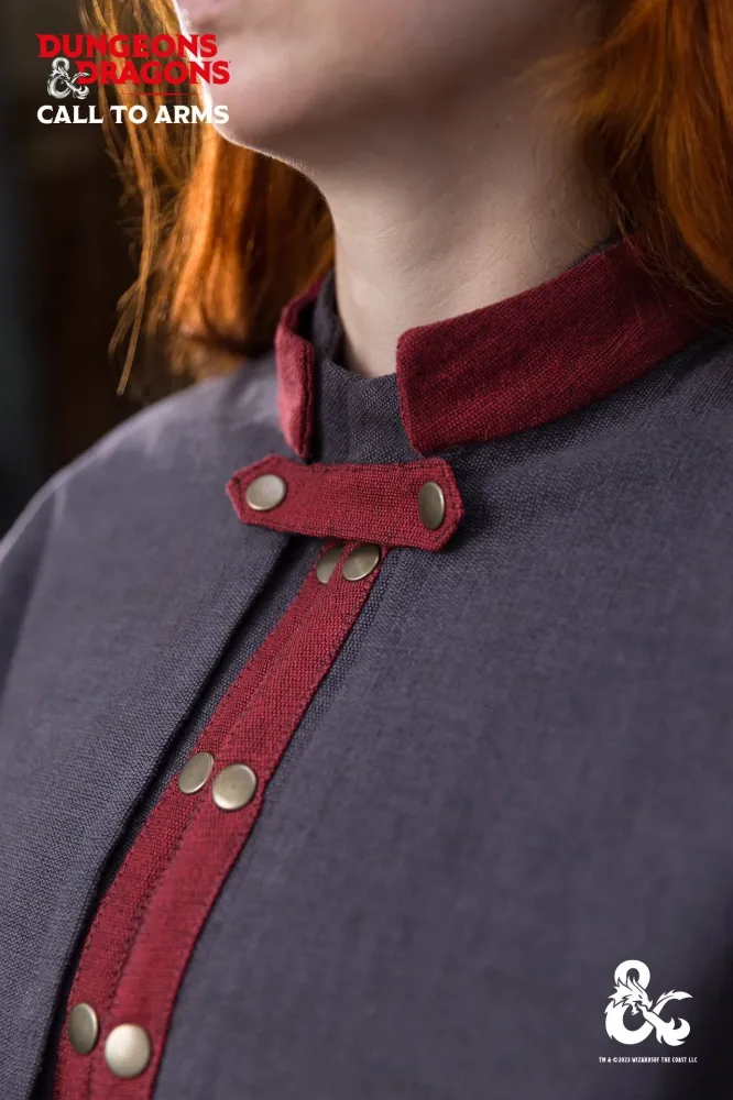 Kapstok Dungeons & Dragons Warlock Cape Grey/Red Xs