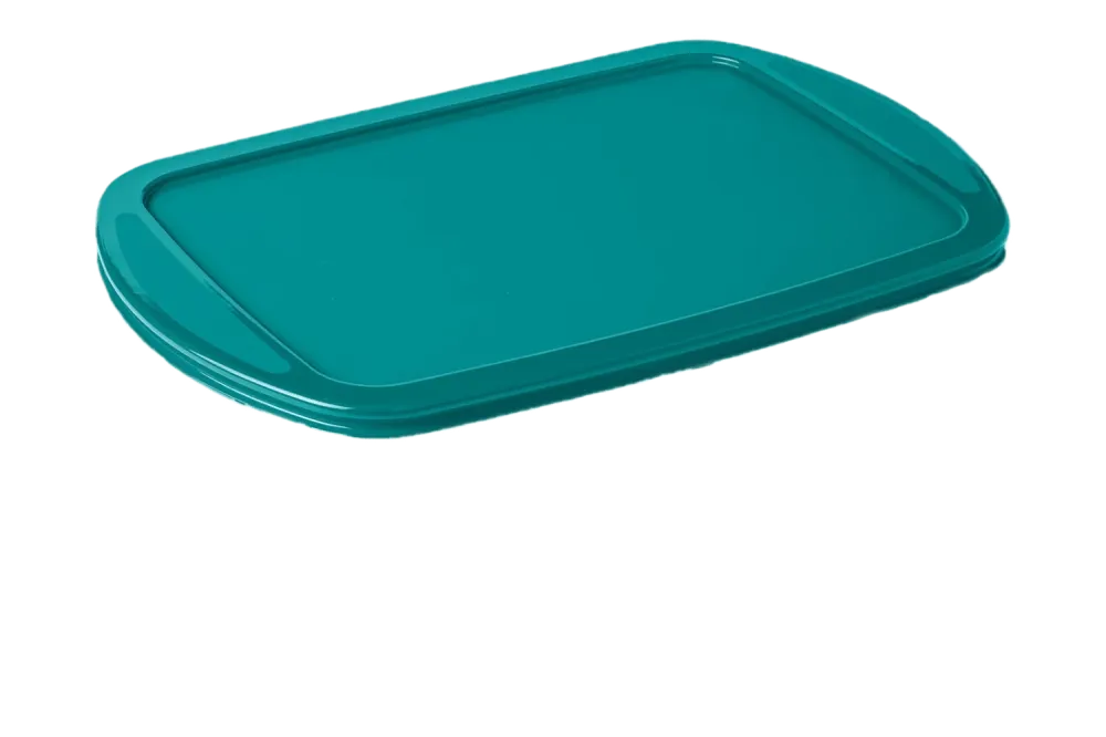 Schoen Cook&Store - Rectangular spare lid peacock mosgroen