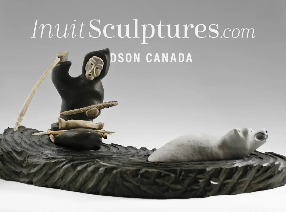 Schoen 14" Fisherman & Seal Moses Kamookak *Chilly Days*