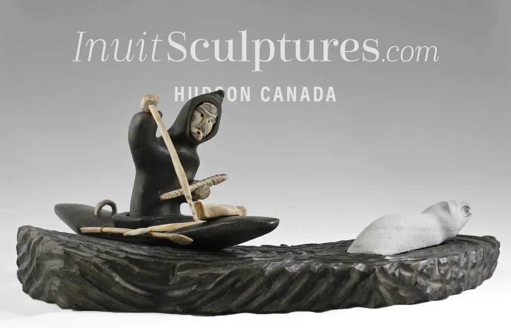Schoen 14" Fisherman & Seal Moses Kamookak *Chilly Days*