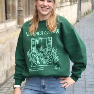 Groene sweater window 24Colours