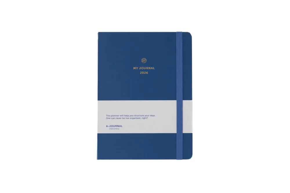 Agenda 2026 Dark Blue A-Journal