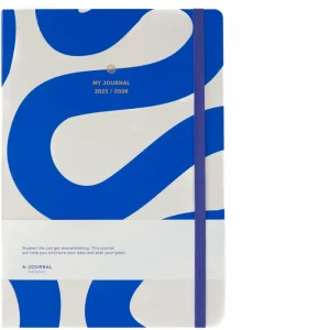 Schoolagenda 25/26 A4 Blauw A-Journal