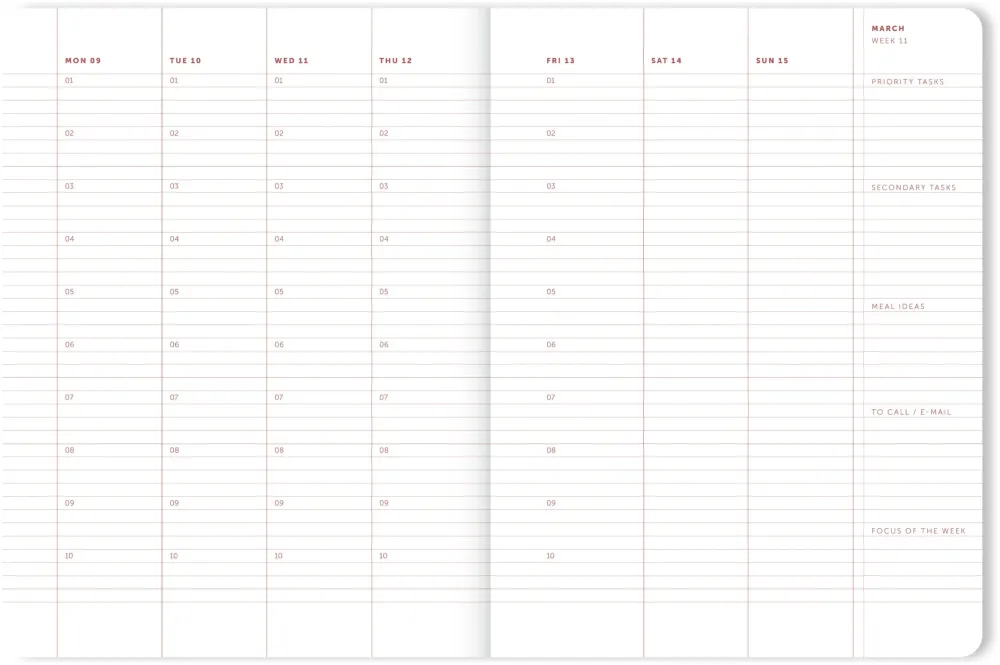 Schoolagenda 25/26 Teacher A-Journal